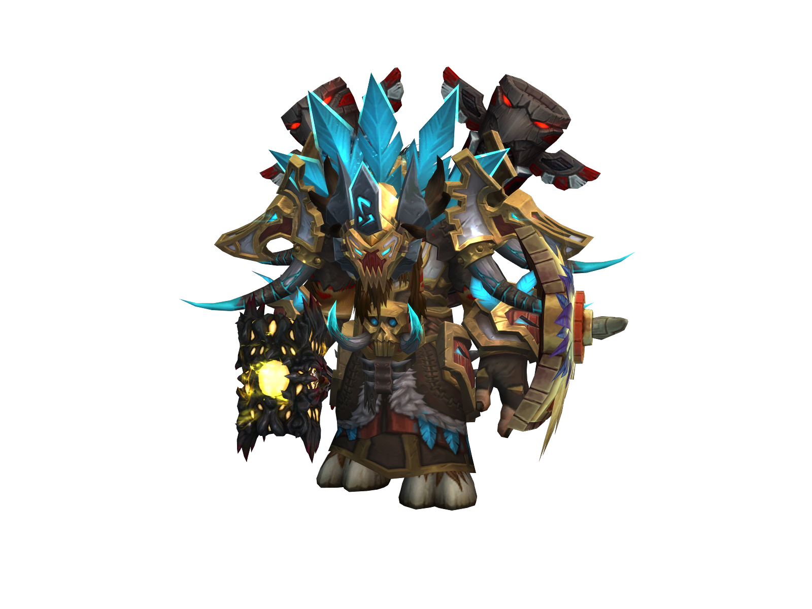 Bâlur 3D character render