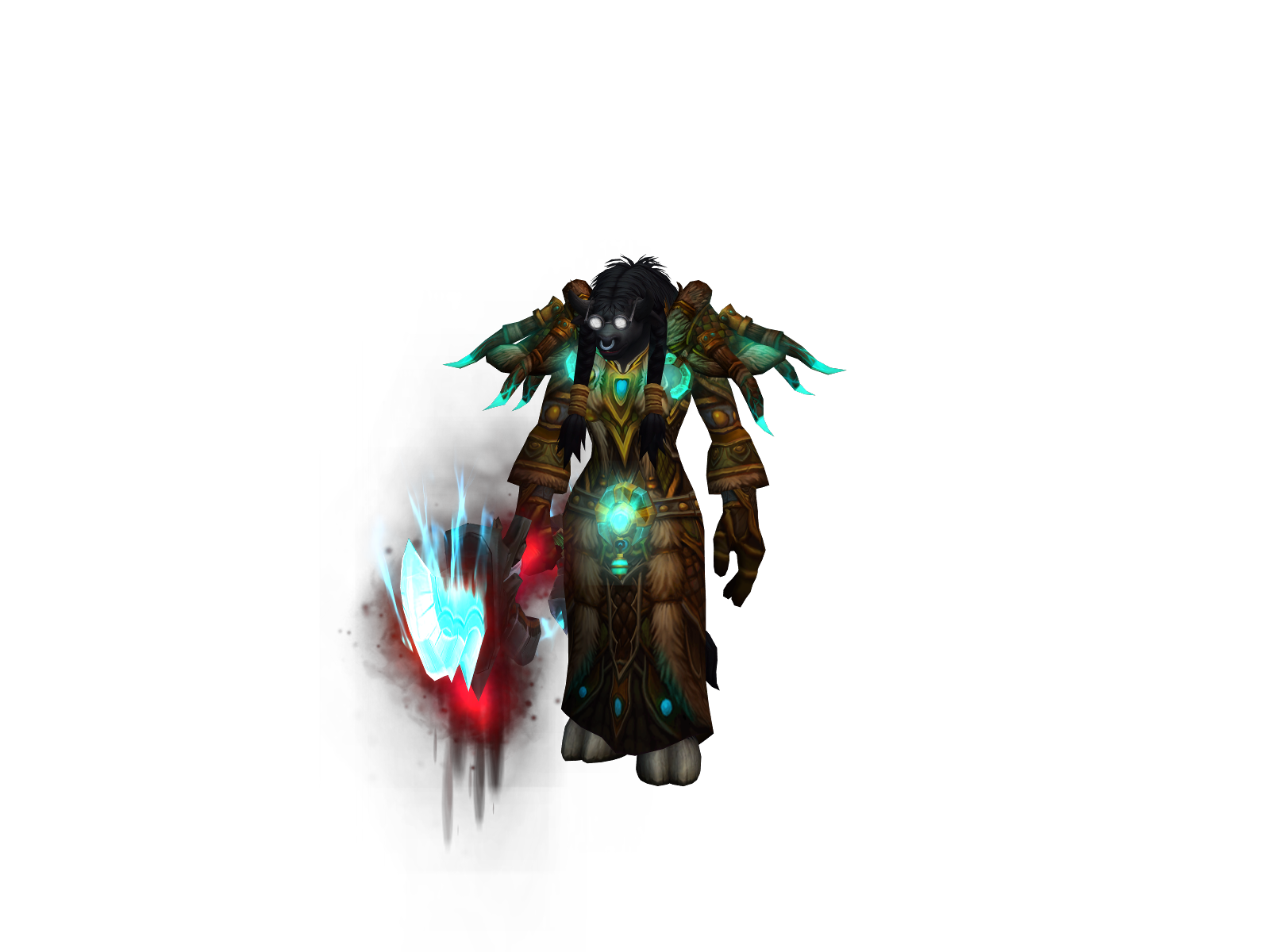 Førster 3D character render