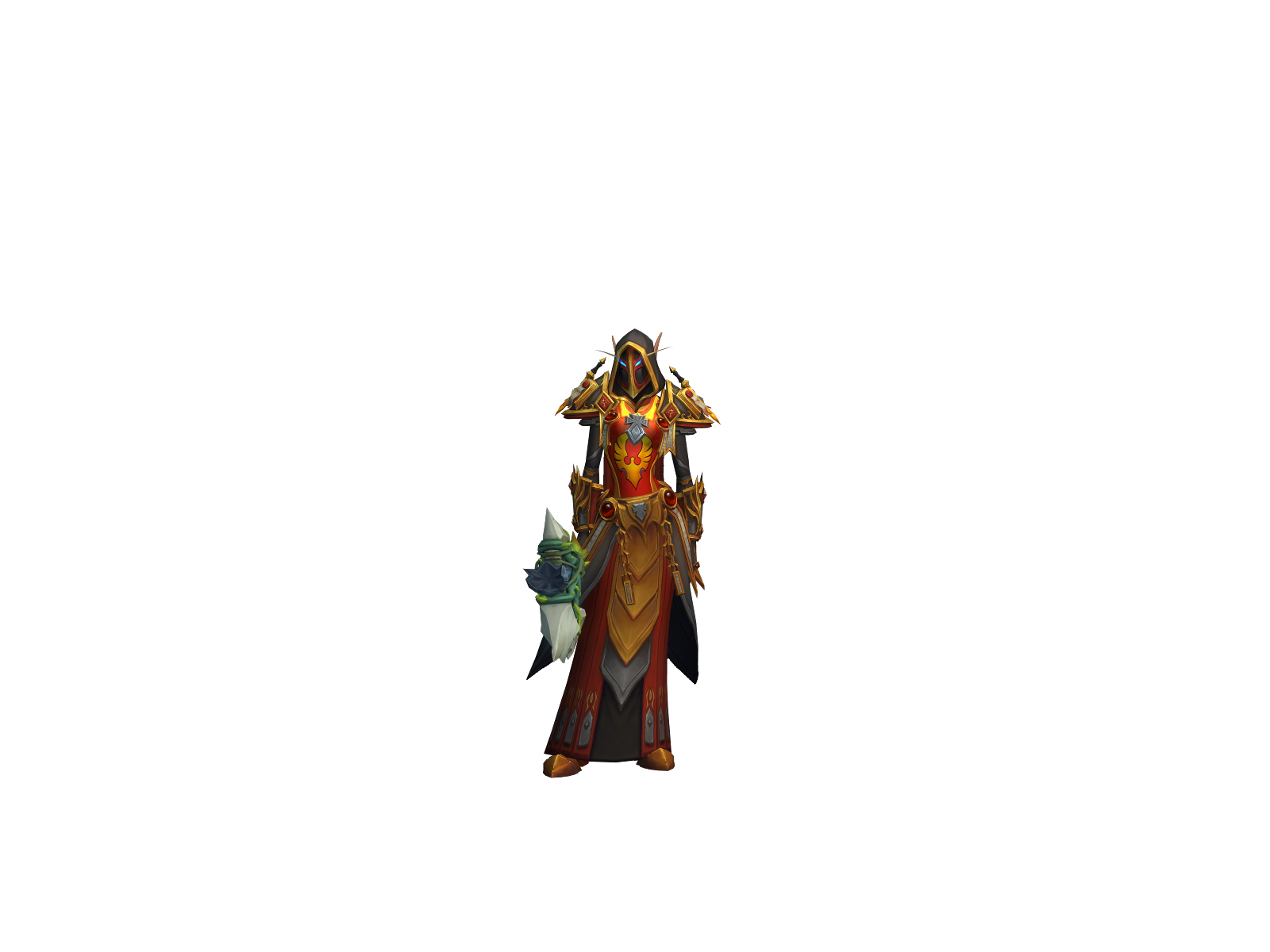 Mazyra 3D character render