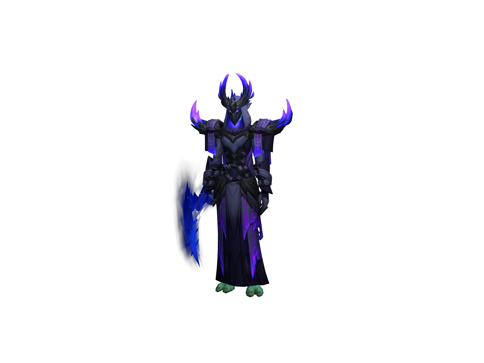 Shániqua 3D character render