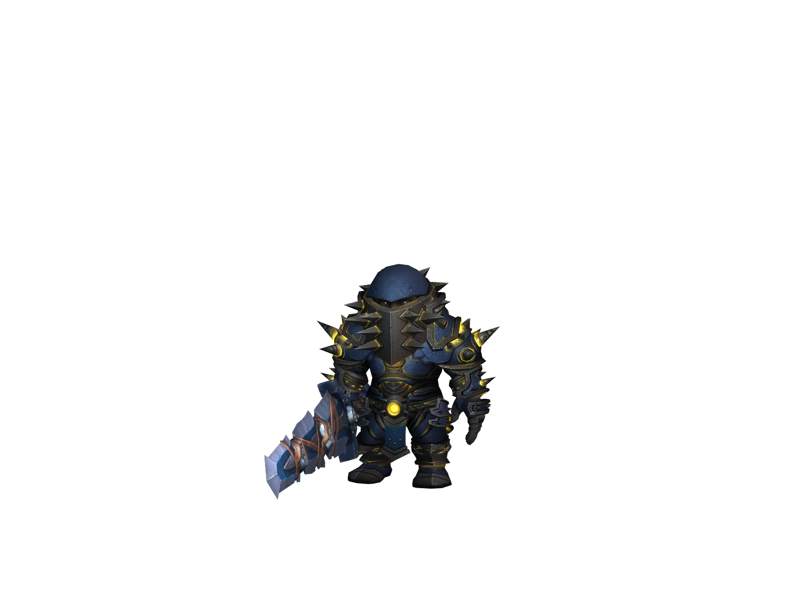 Trënbolon 3D character render