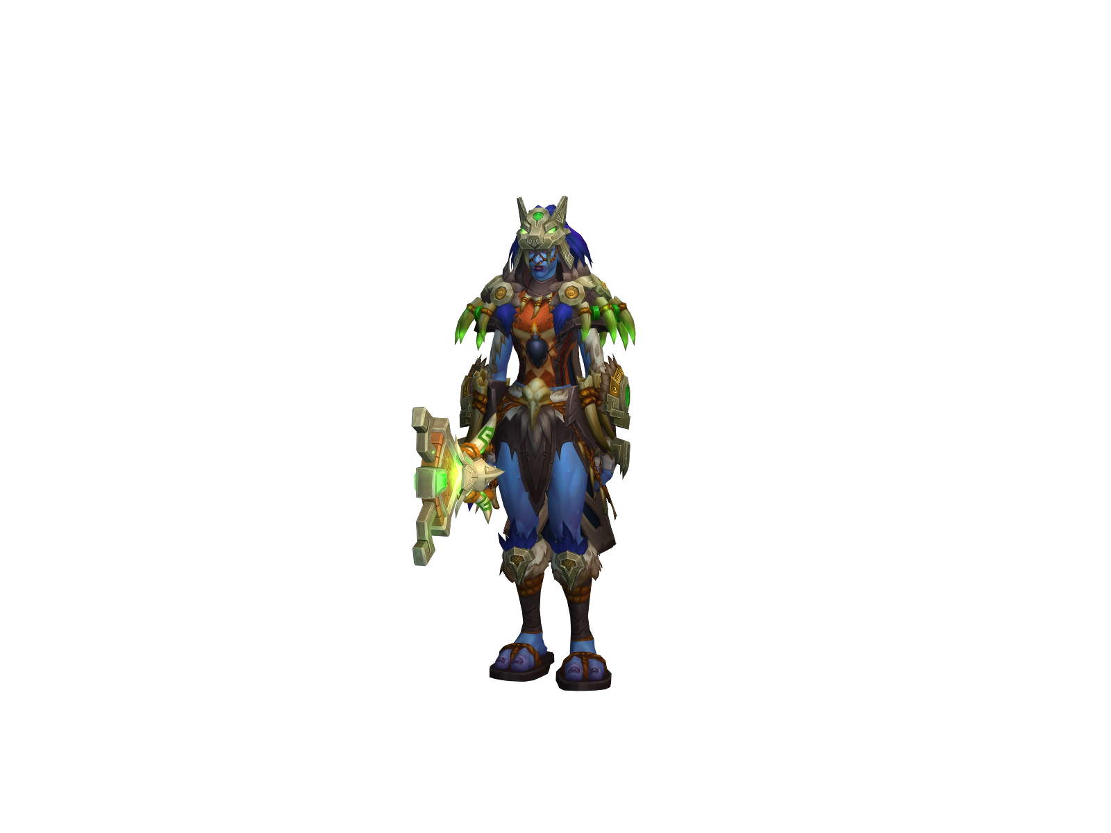 Kuroshinto 3D character render