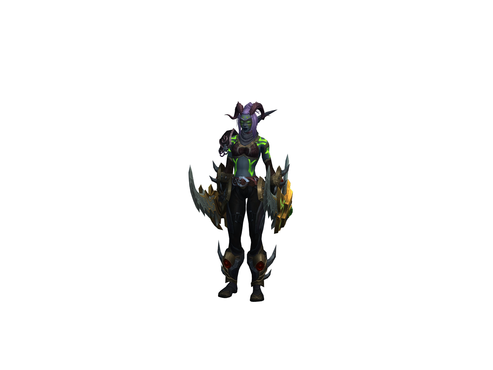 Sinistrâ 3D character render