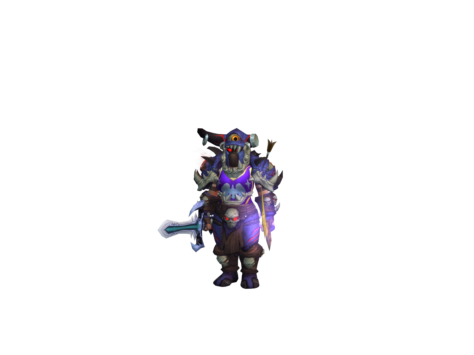 Brim 3D character render