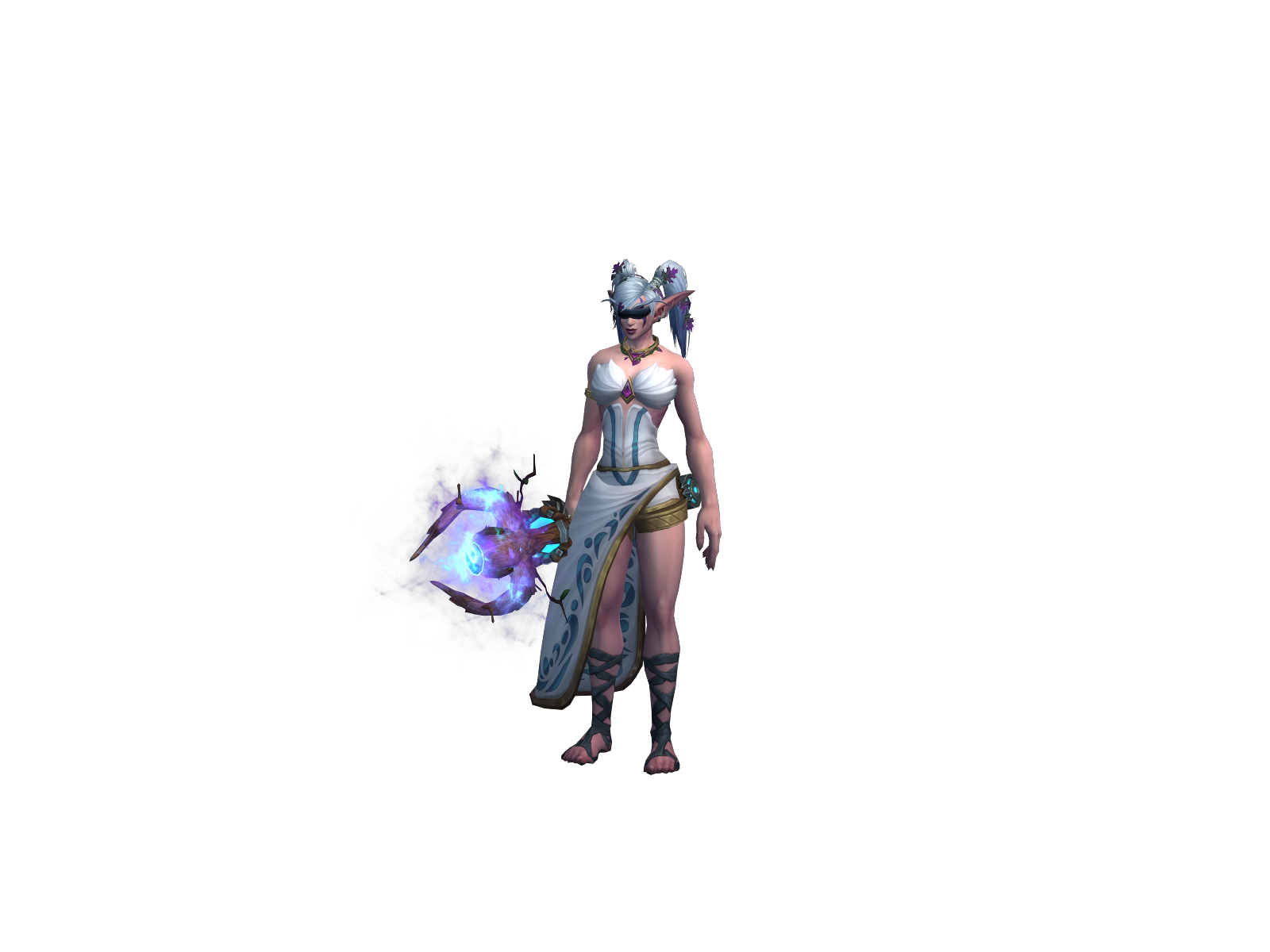 ayukami 3D character render