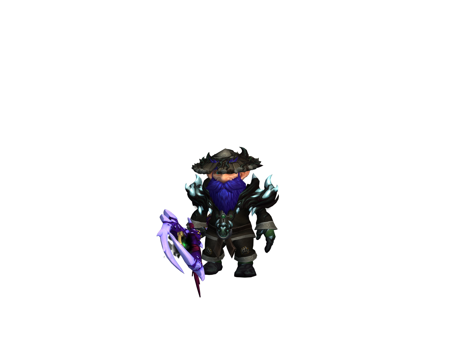 Petercrane 3D character render