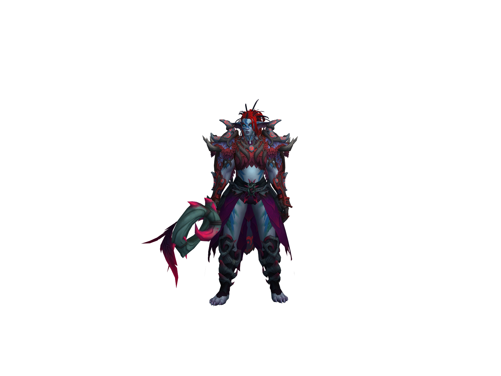 Ankitara 3D character render