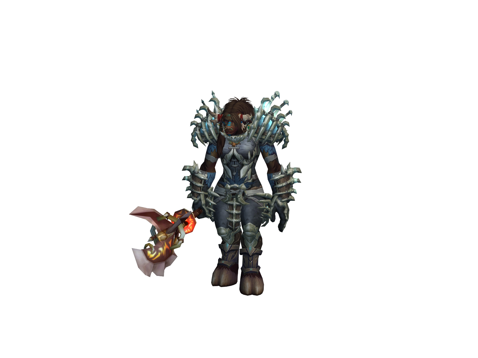 Notkyuubi 3D character render