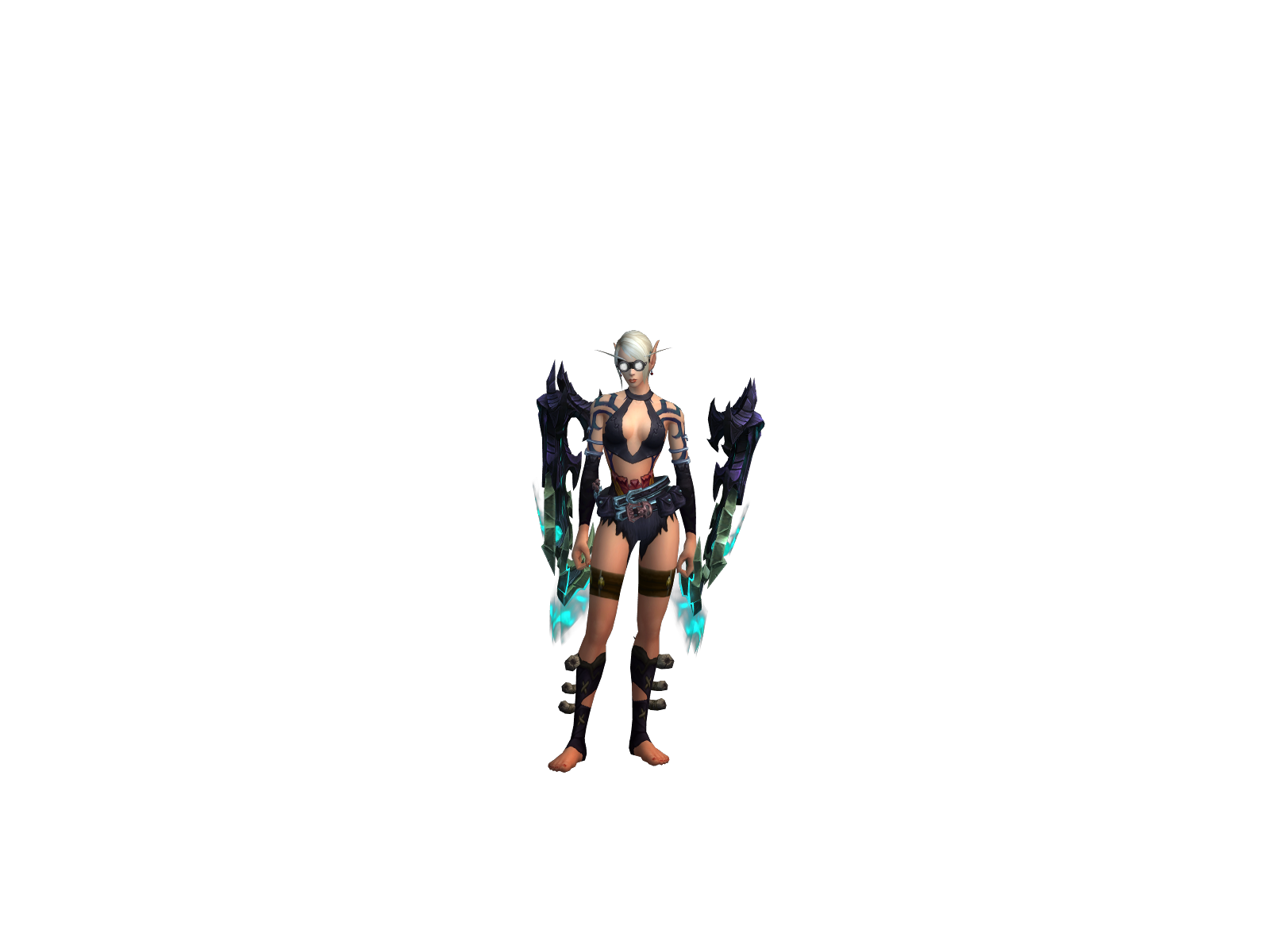 Rovilia 3D character render