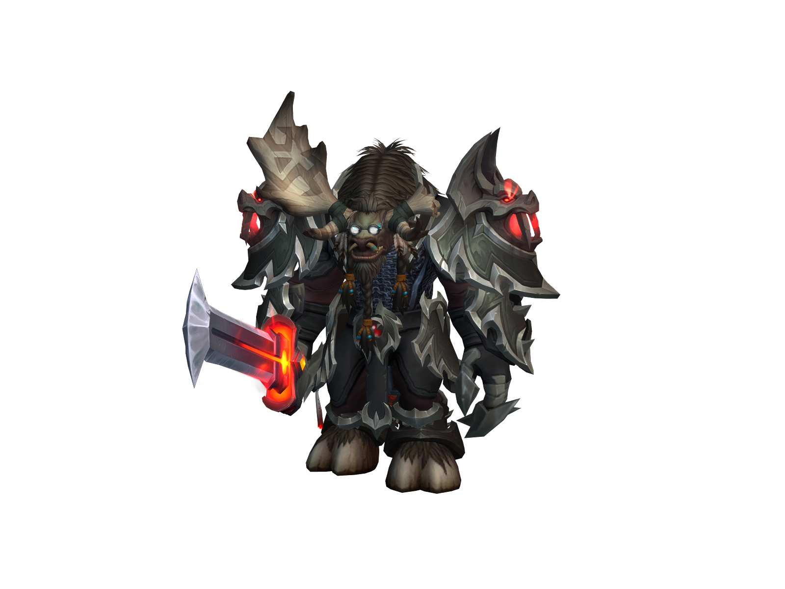 Ðoku 3D character render