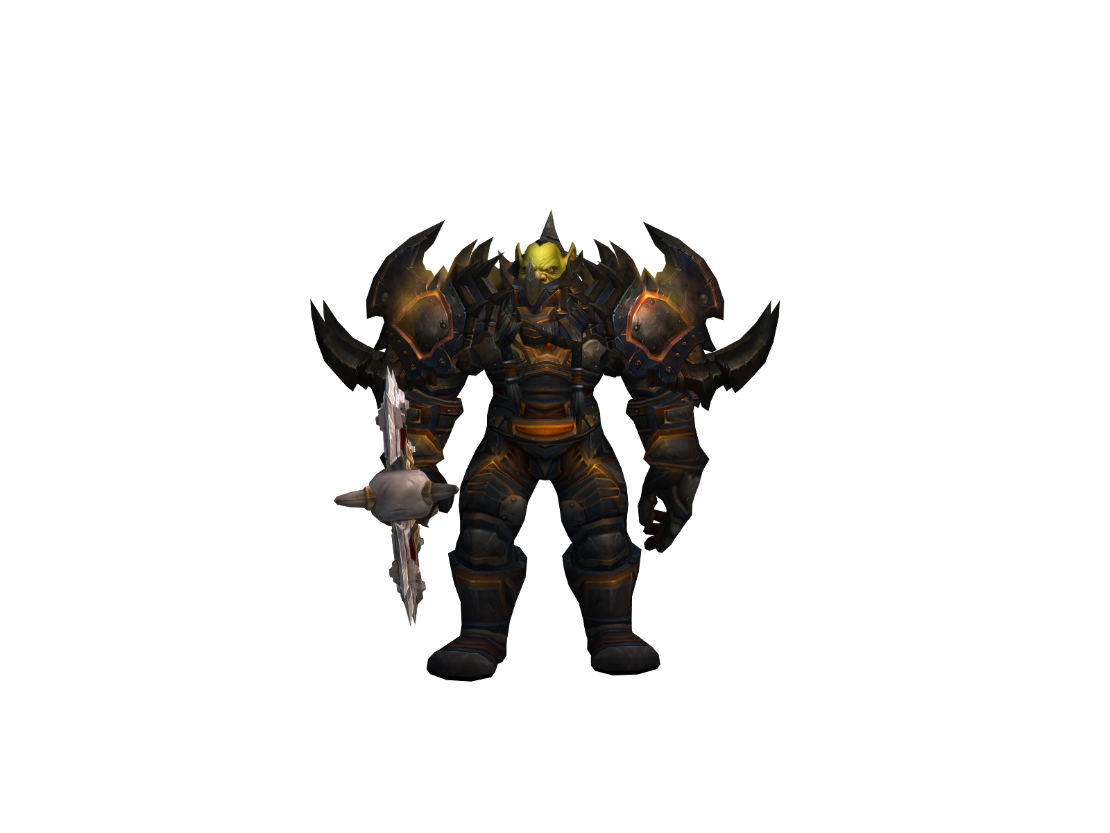 Onrage 3D character render