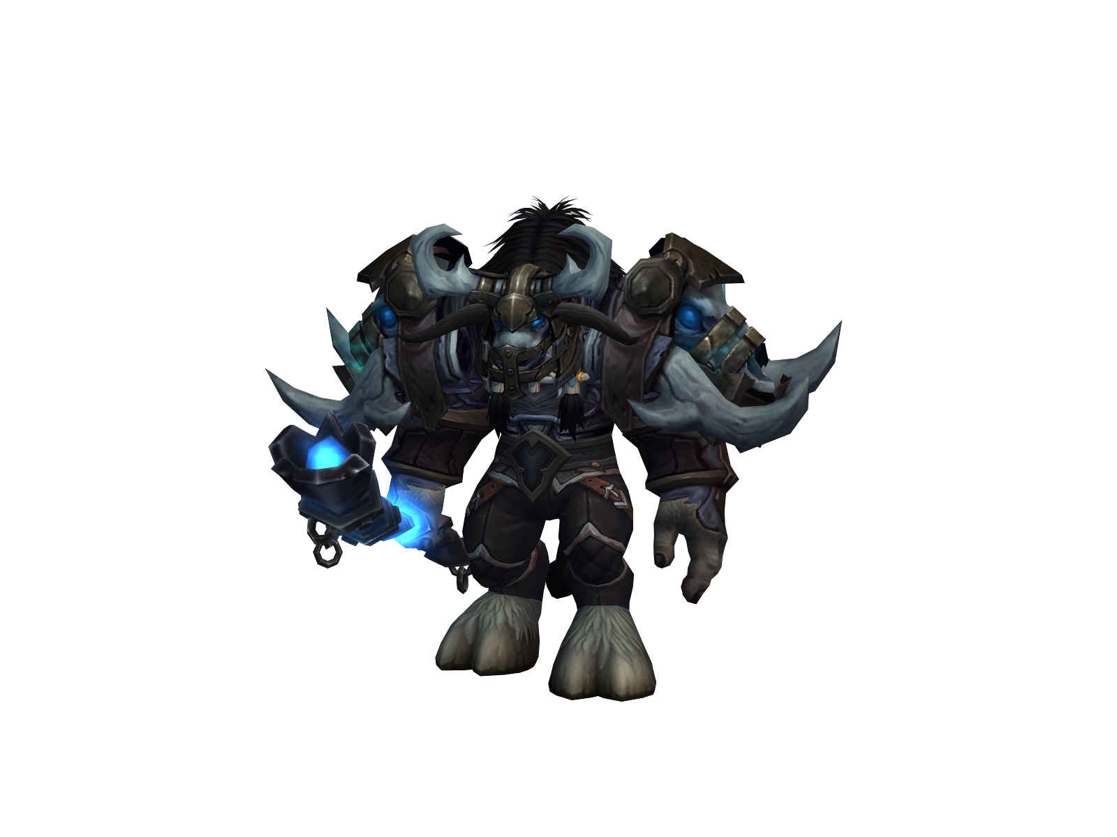 Fluffzilla 3D character render