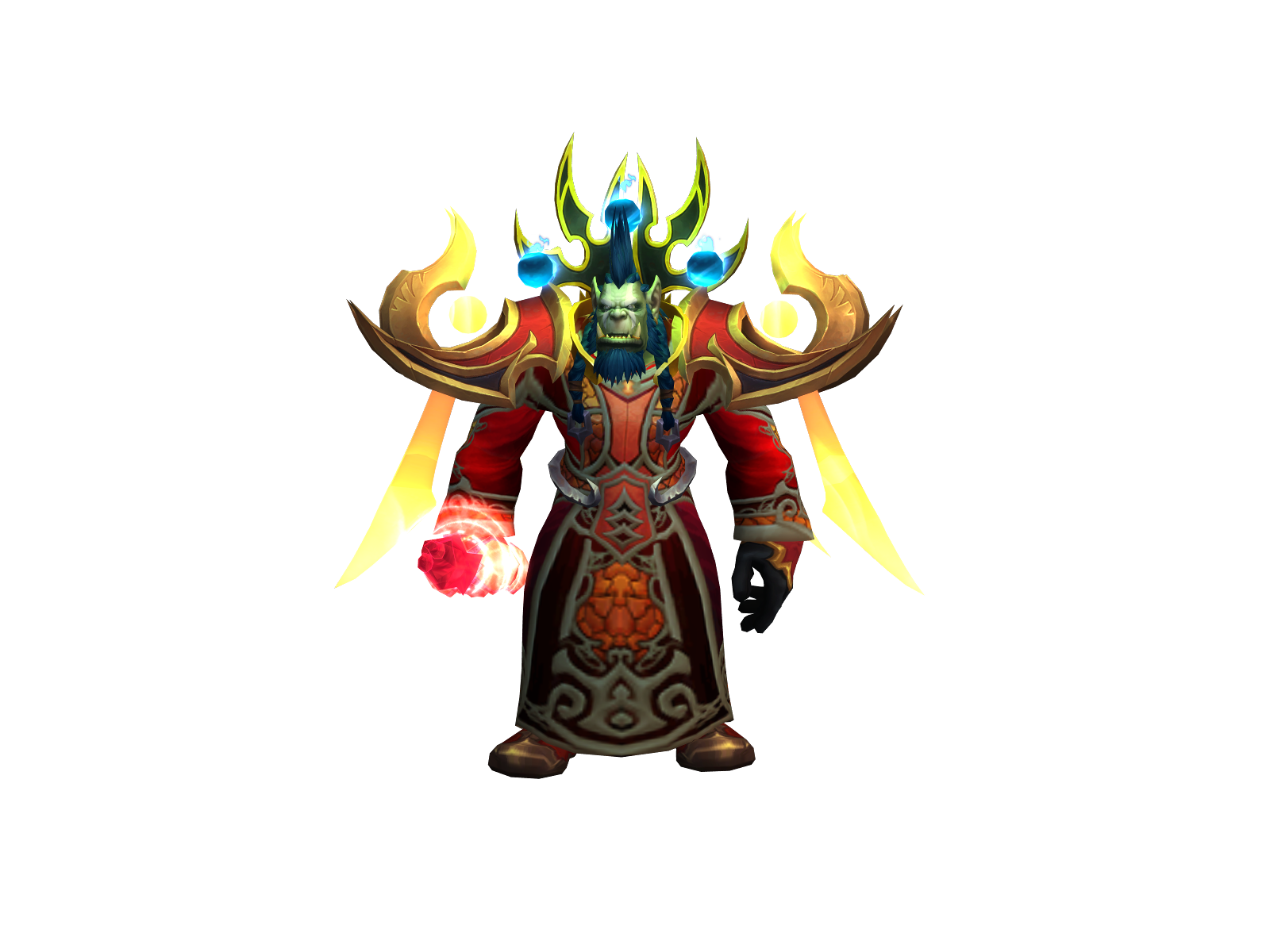 Chyf 3D character render