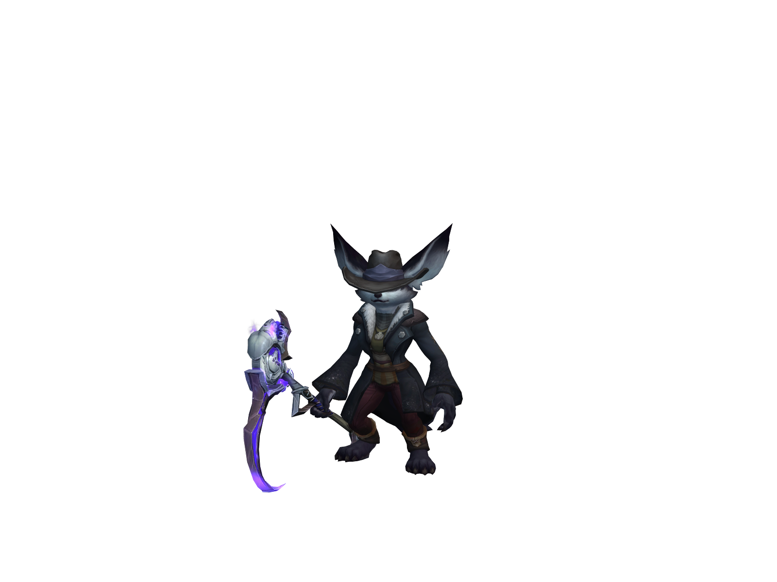 Zerida 3D character render