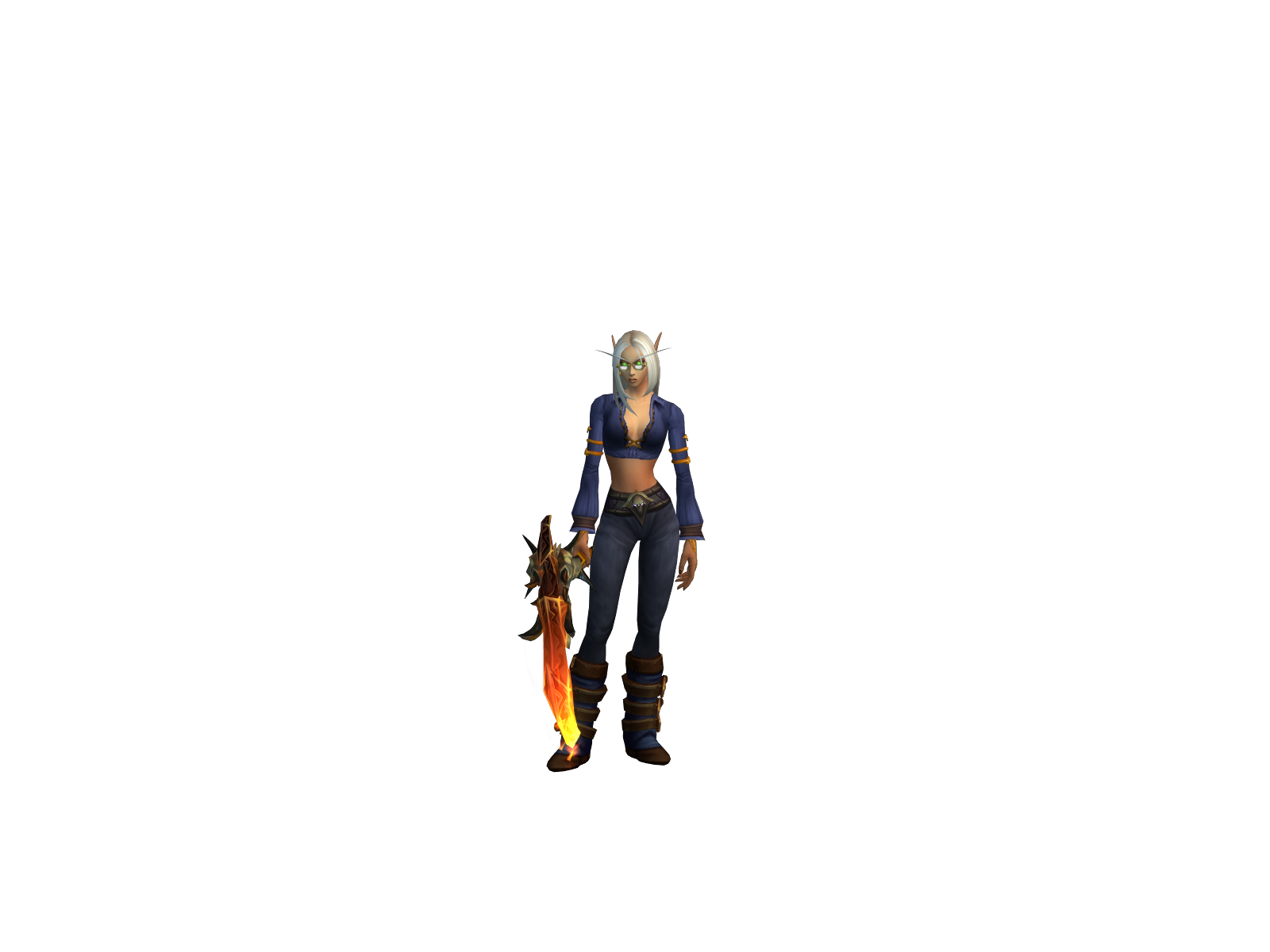 Xerøtica 3D character render