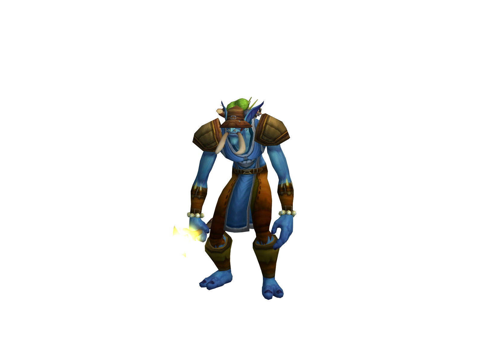 Shiftington 3D character render