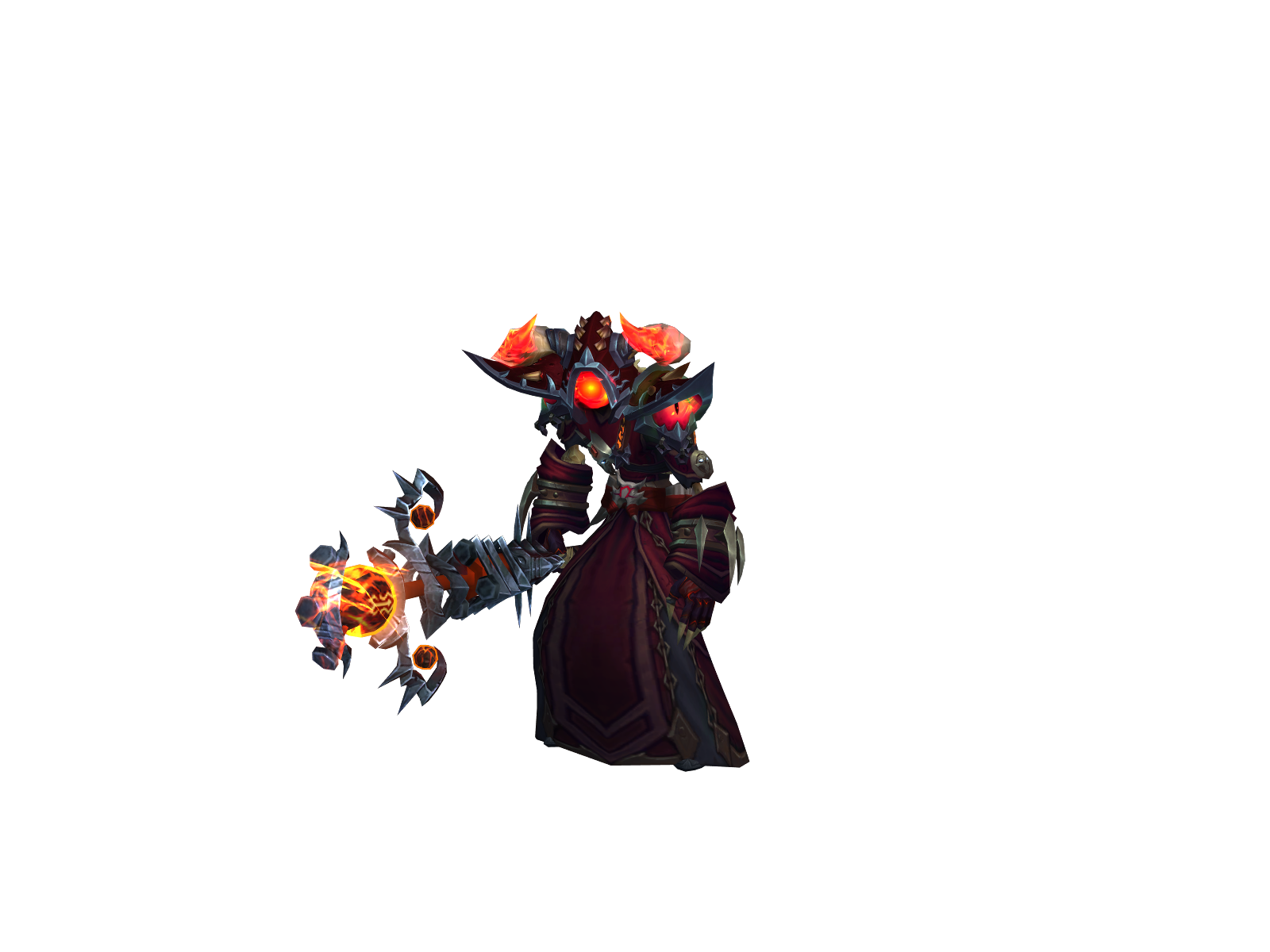 Infernal 3D character render