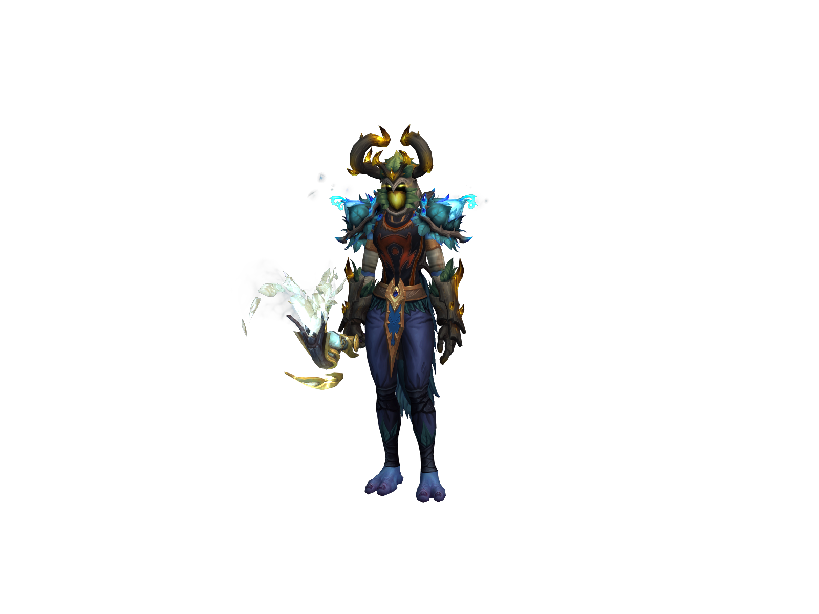 Arya 3D character render