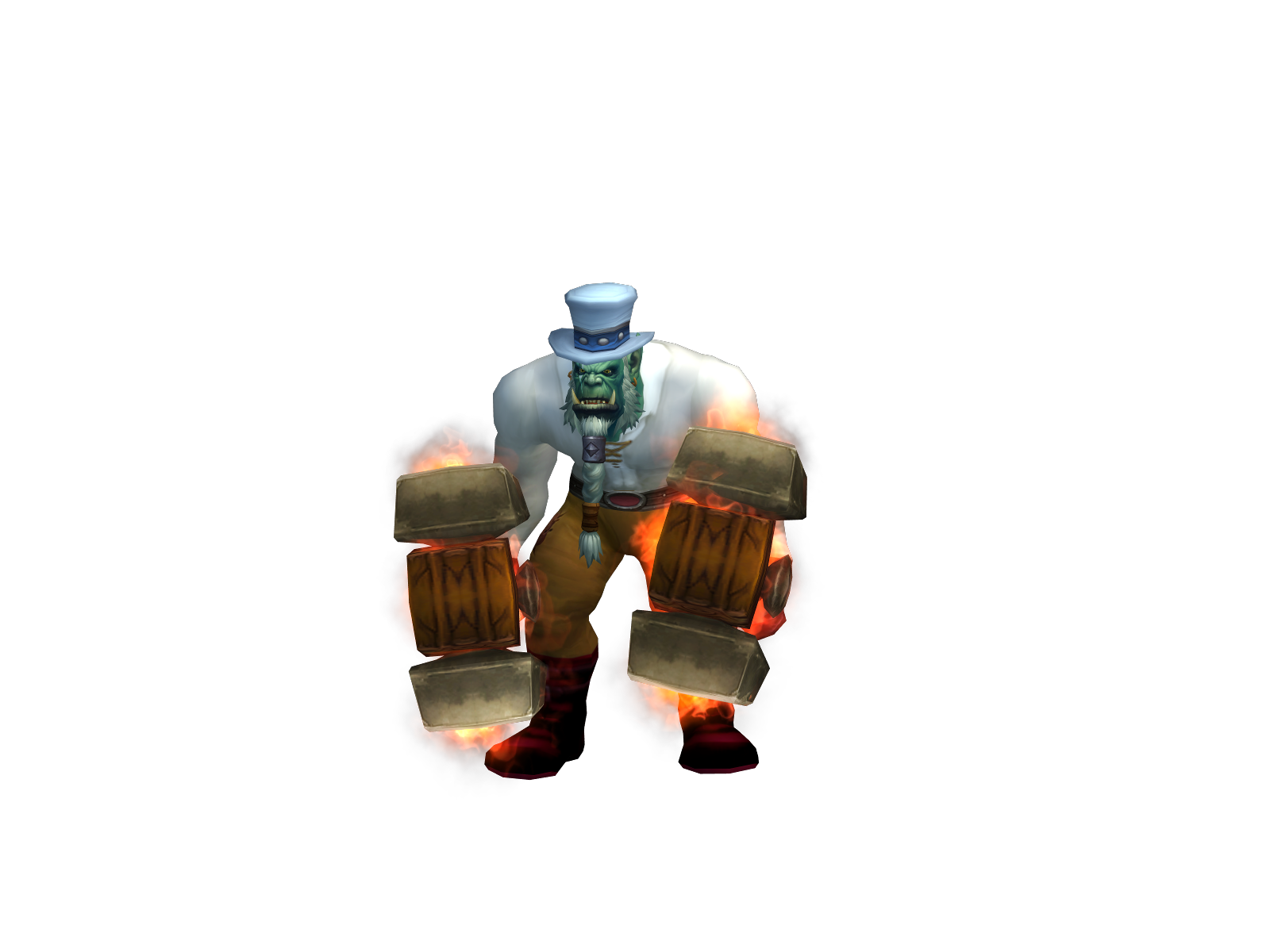 Renfry 3D character render