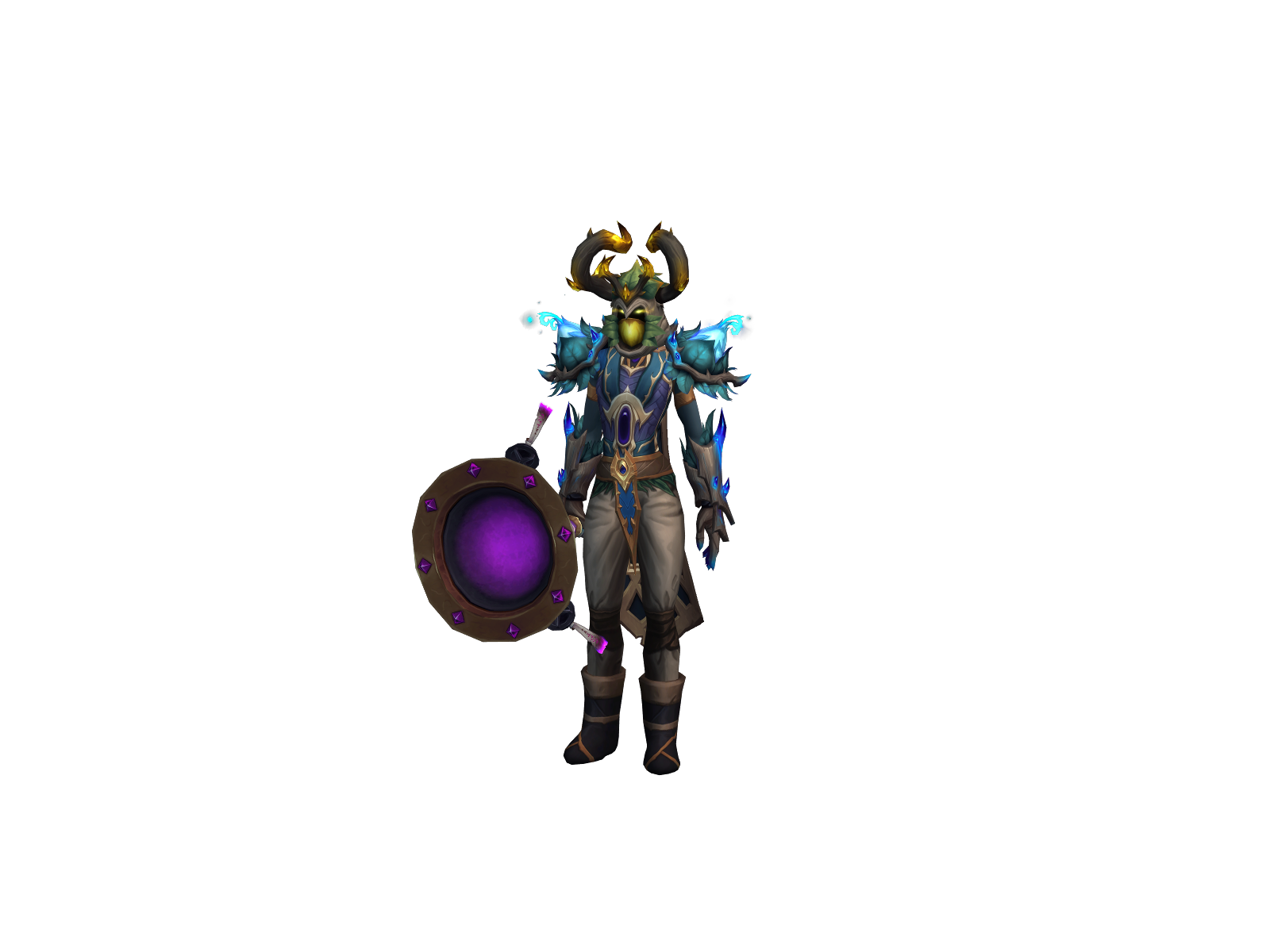 Rainrwingler 3D character render