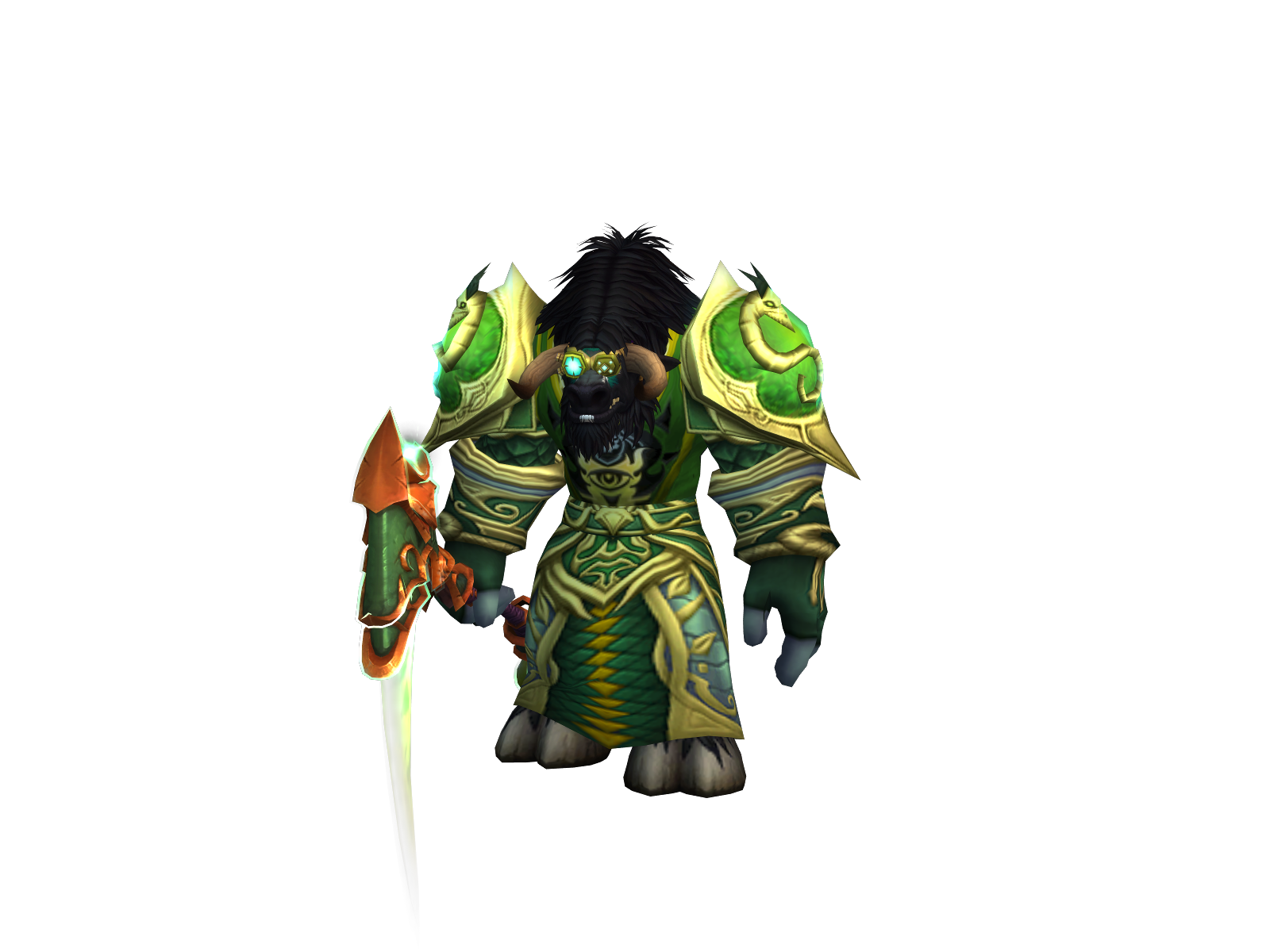 Oltaron 3D character render