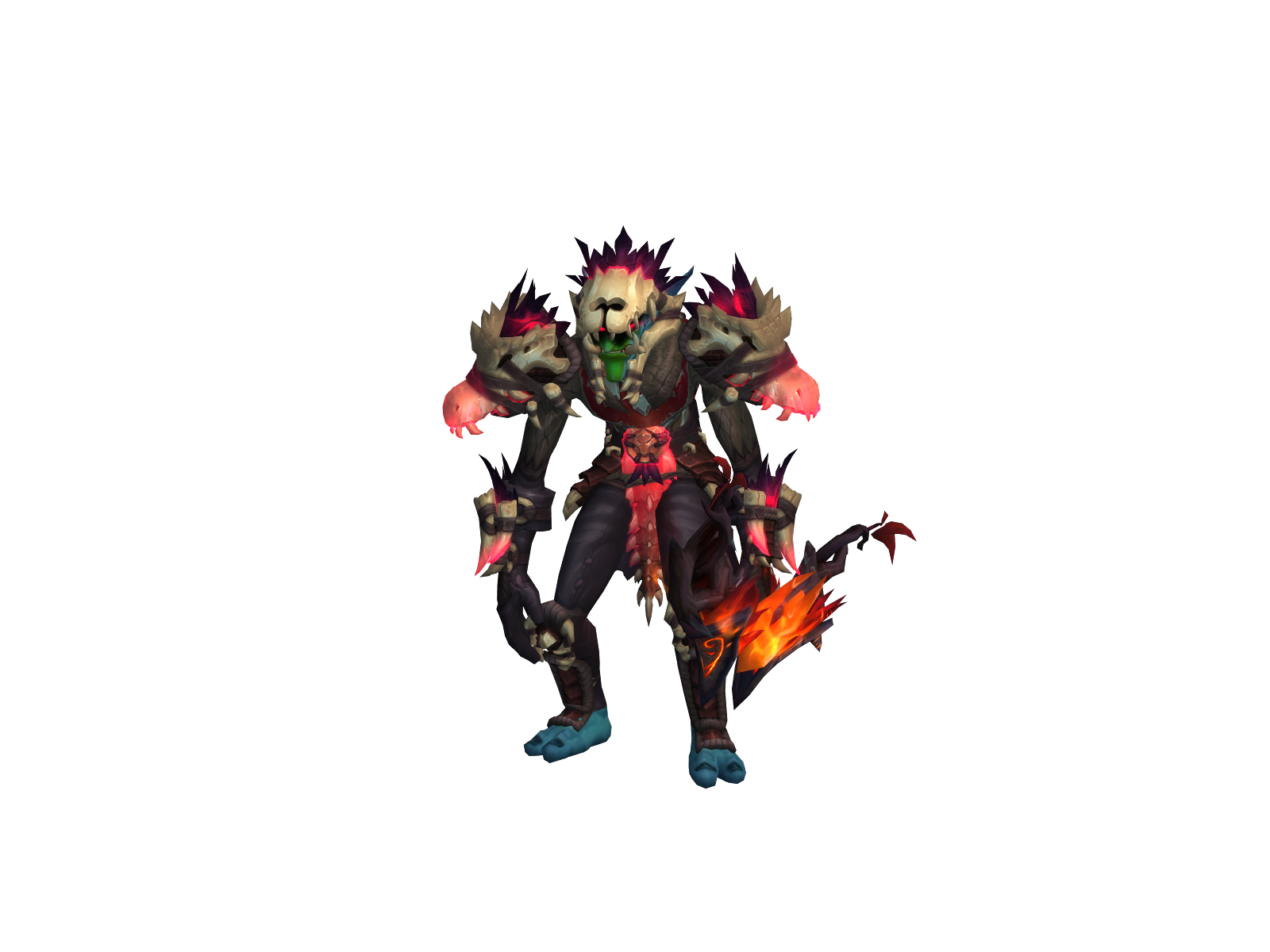 Kaynine 3D character render