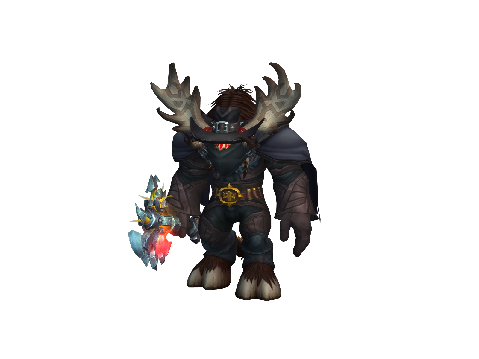 Warlon 3D character render