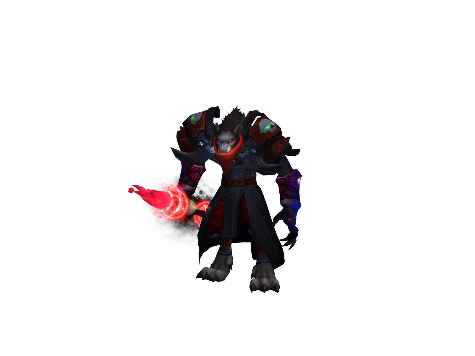Fiselock 3D character render