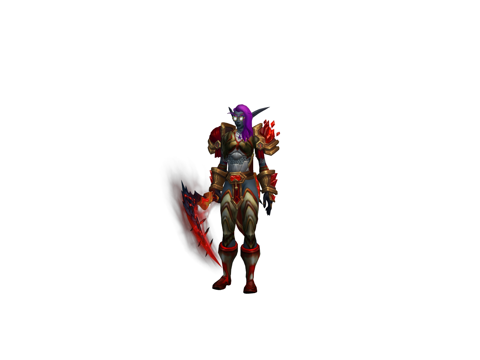 Âxora 3D character render