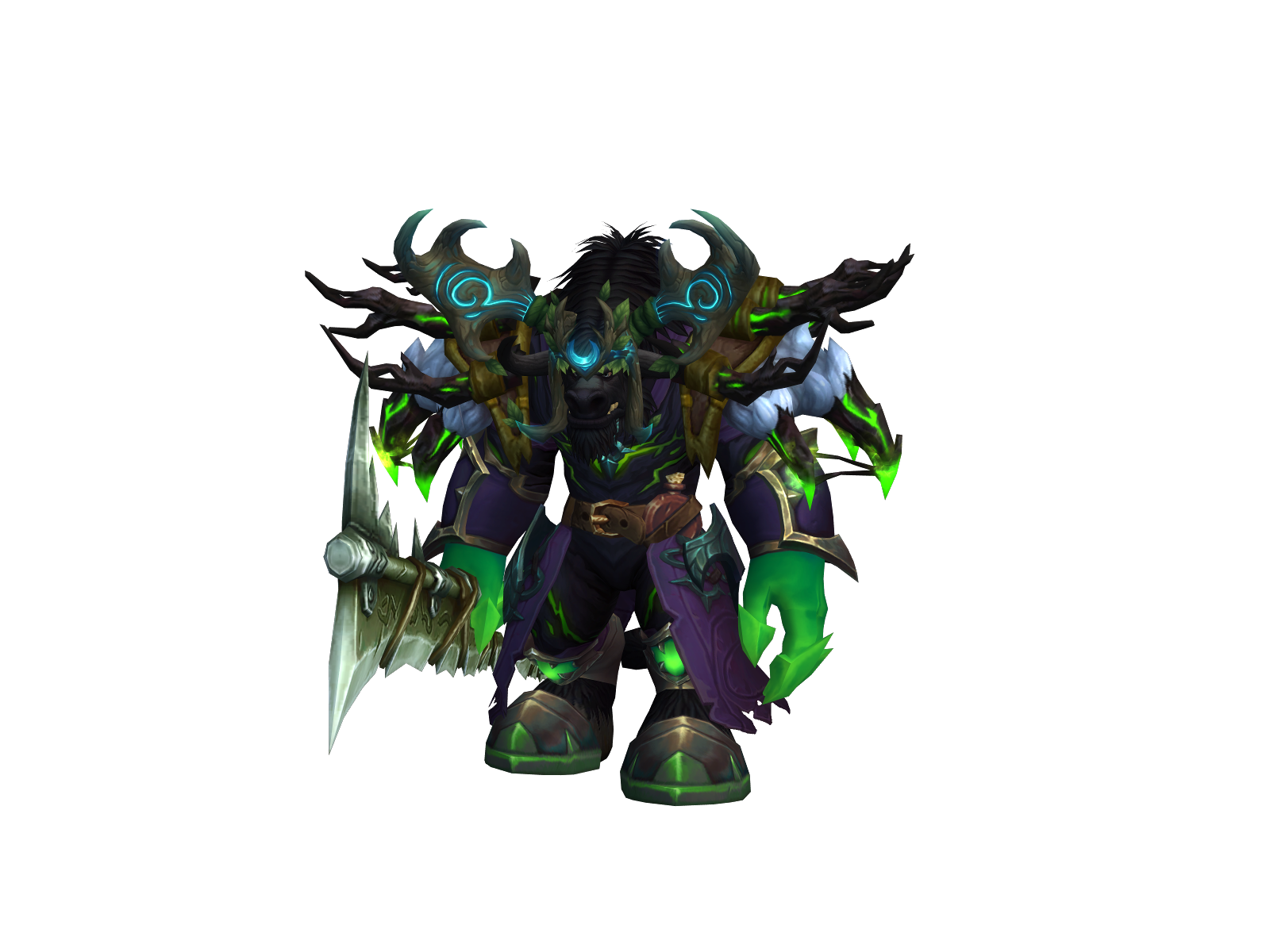 Grasjunkie 3D character render