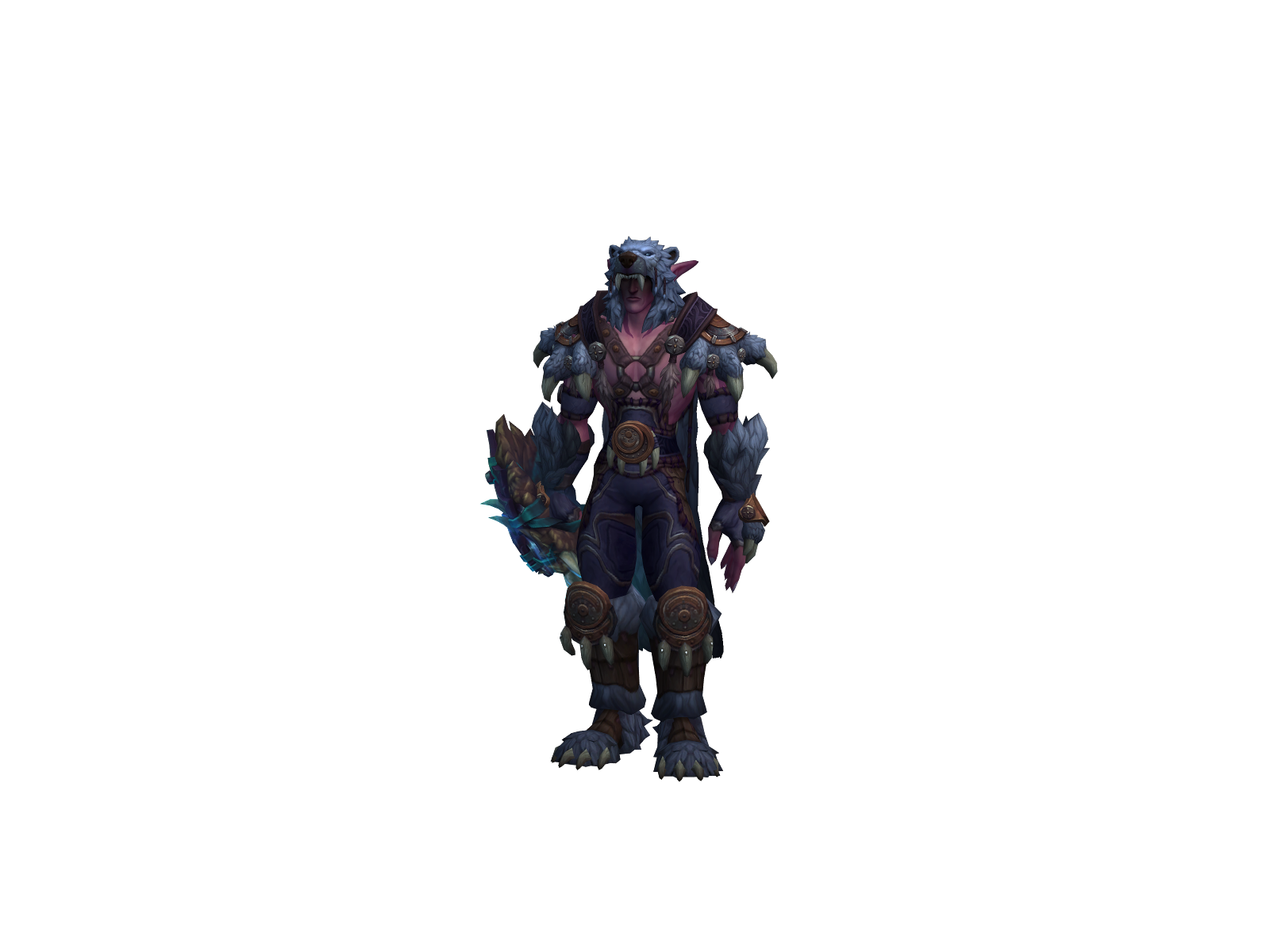 Bharudor 3D character render