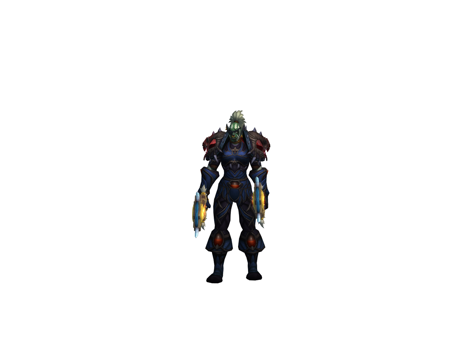 Brokenmind 3D character render