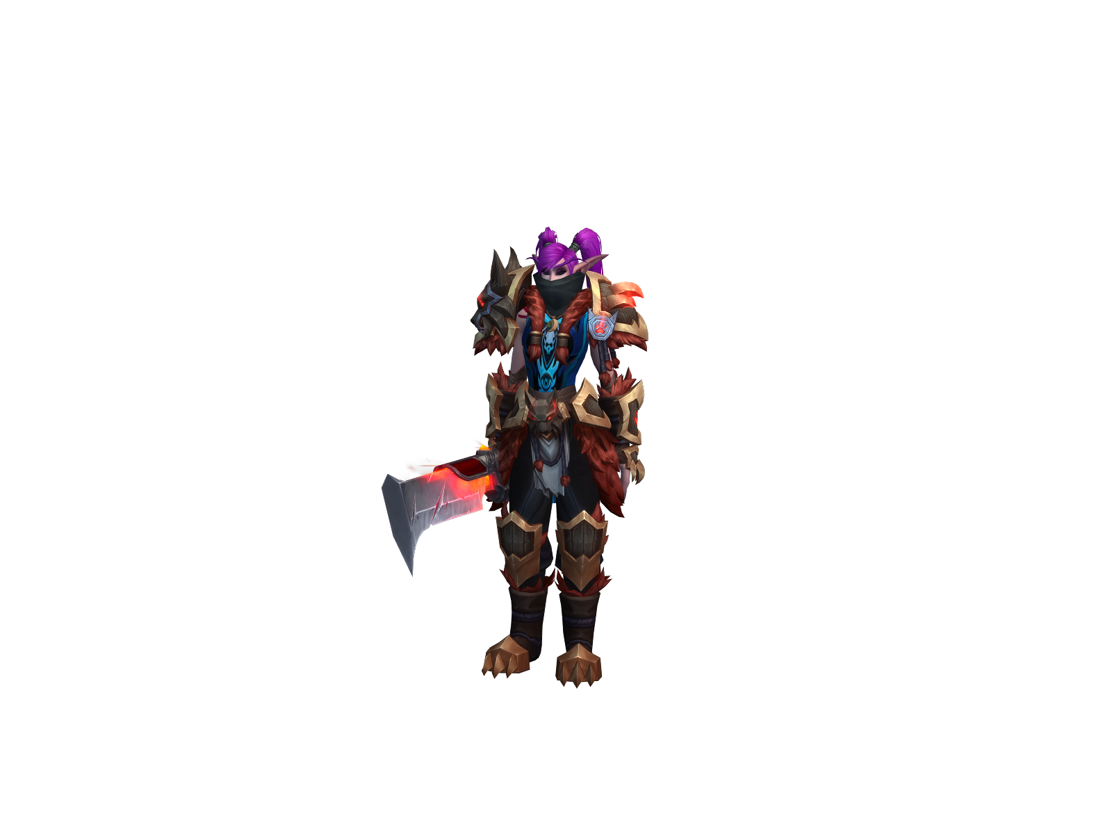 Shiftington 3D character render