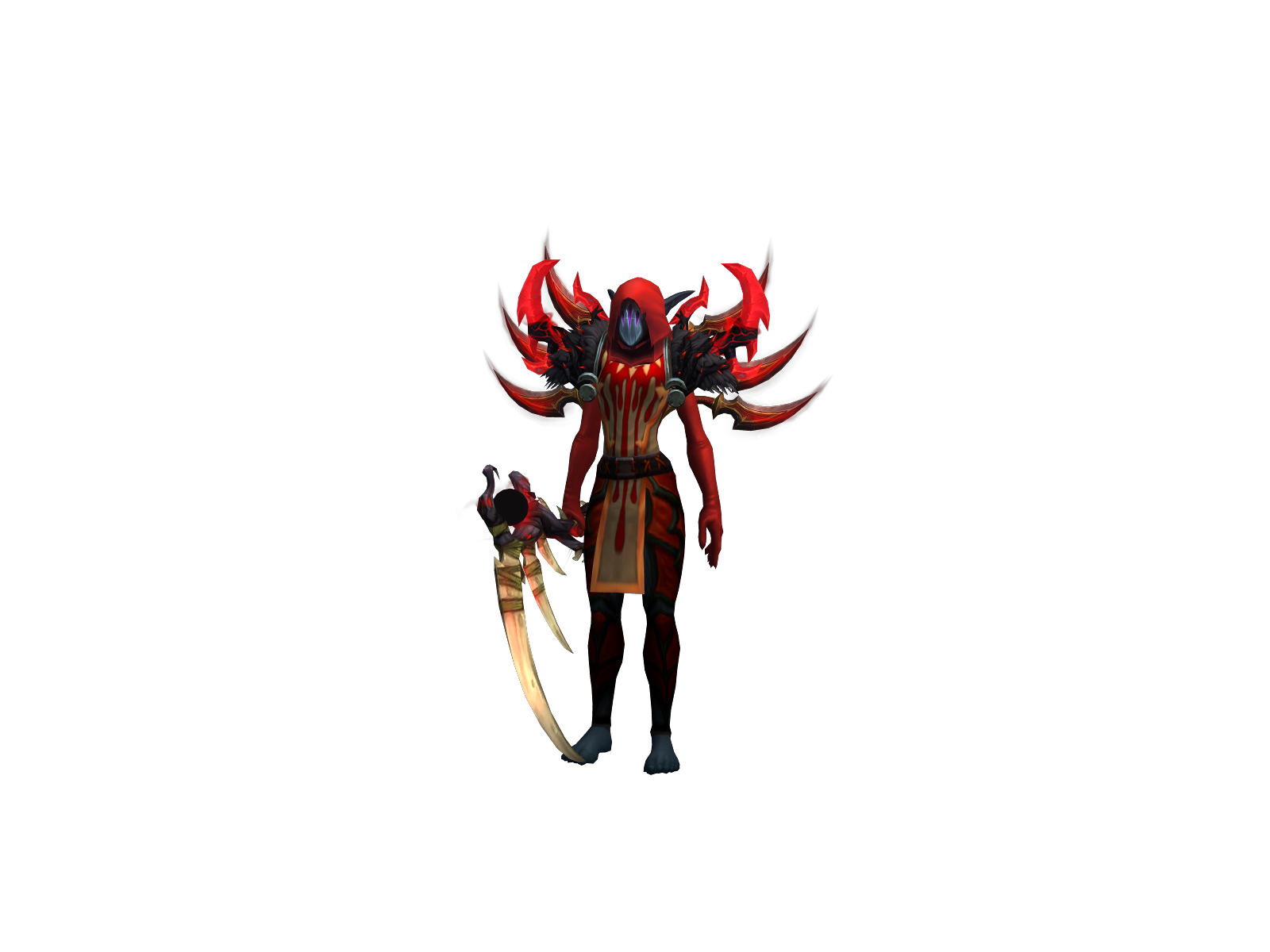 Ryladrood 3D character render
