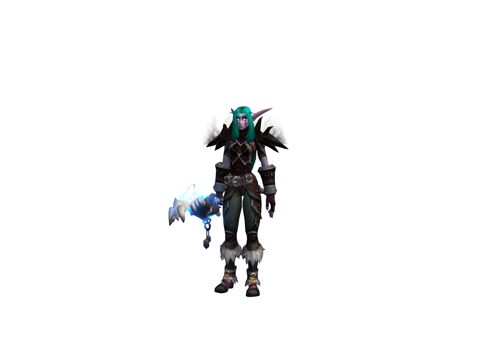 Mirwa 3D character render