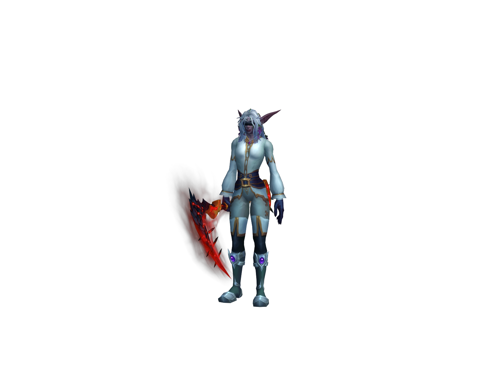 Mwabuser 3D character render