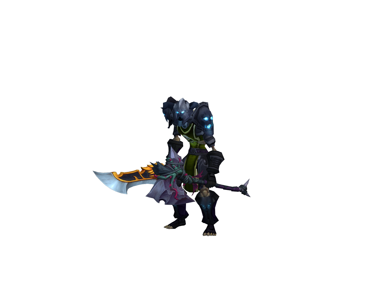 Bloodtalon 3D character render
