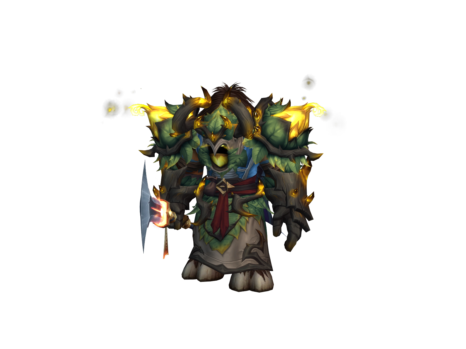 Meridus 3D character render