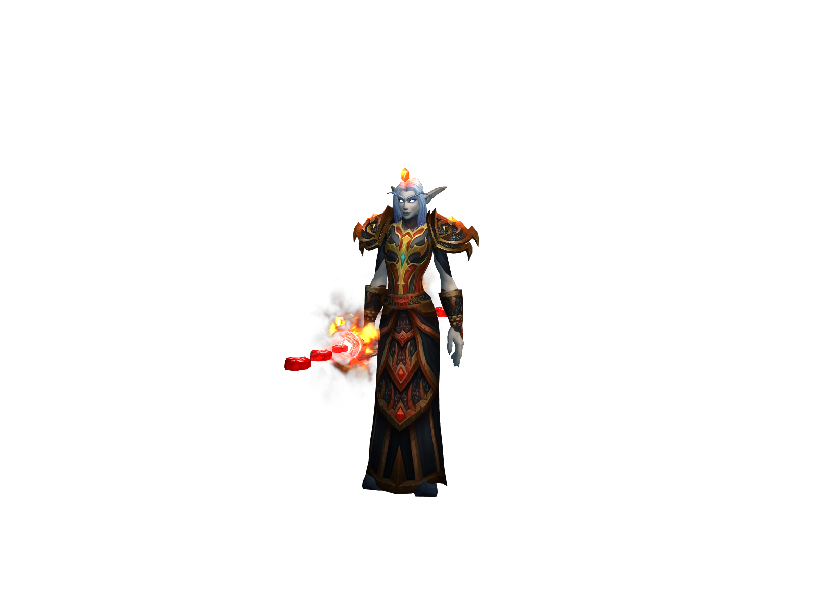 Melaztroq 3D character render