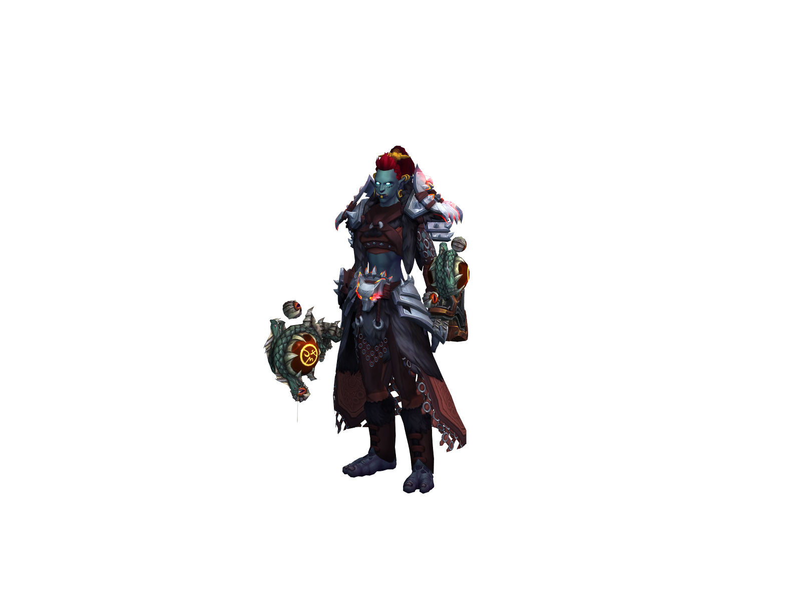 Divarashana 3D character render
