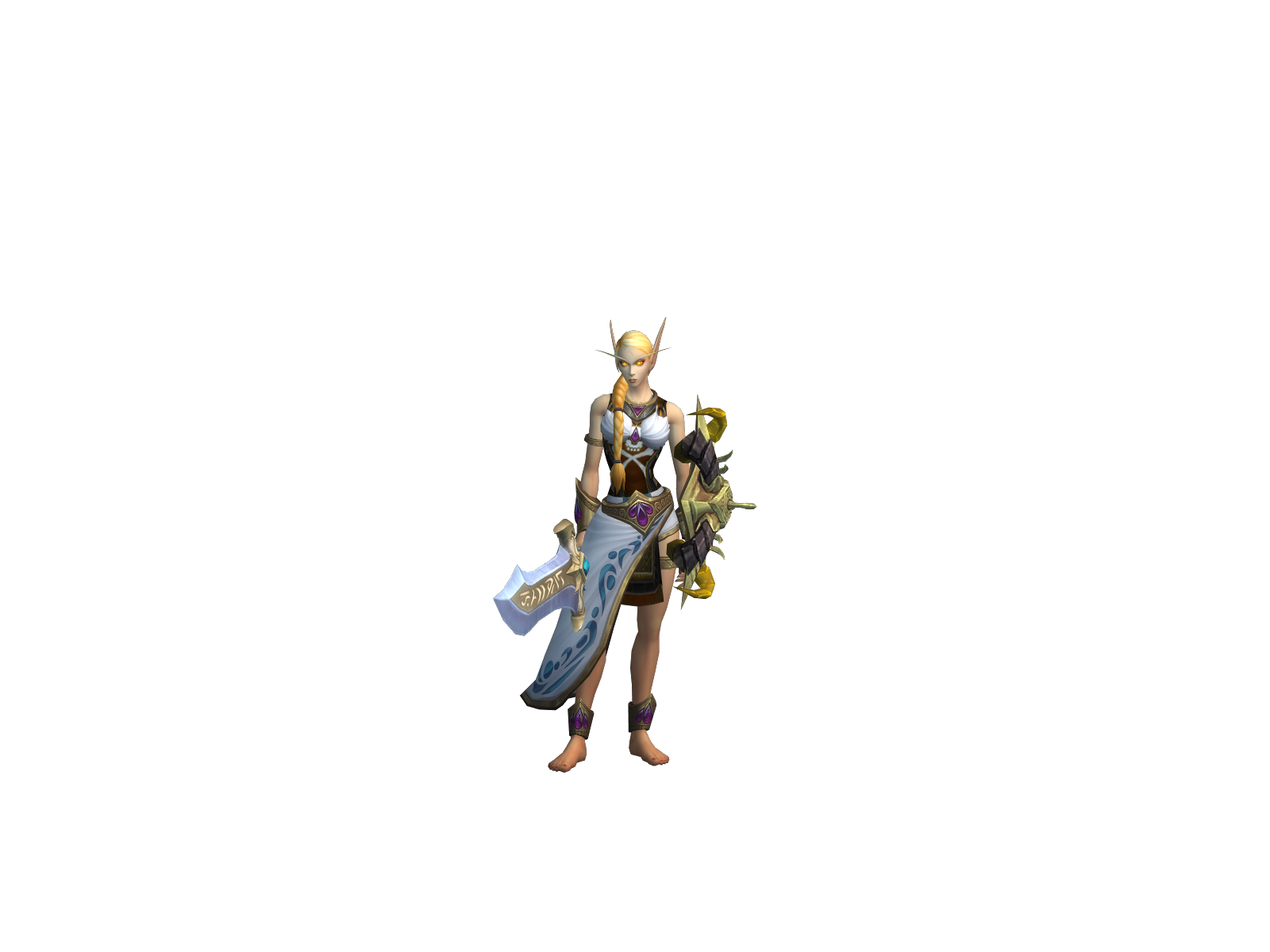 Kdf 3D character render