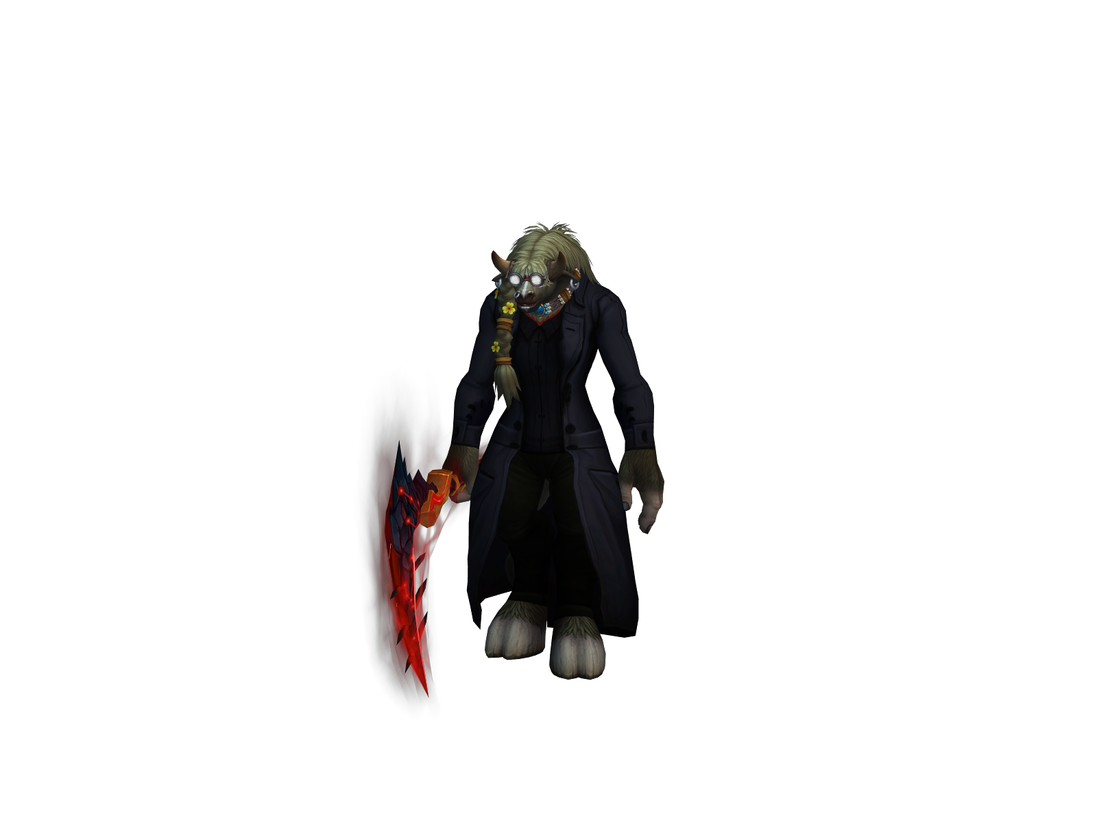 Akymo 3D character render