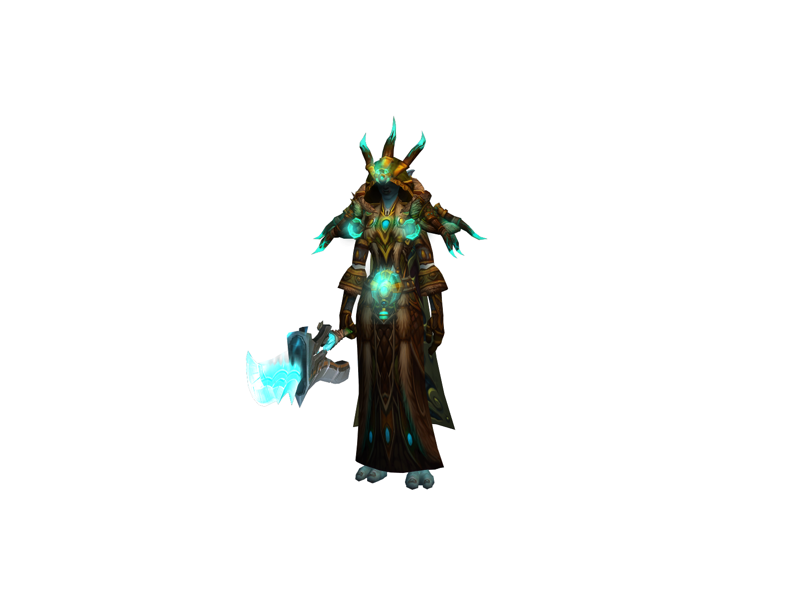Zaula 3D character render