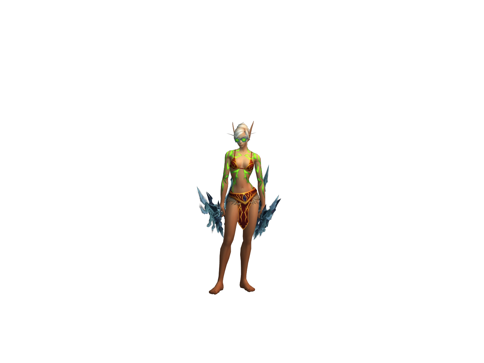 Mazis 3D character render