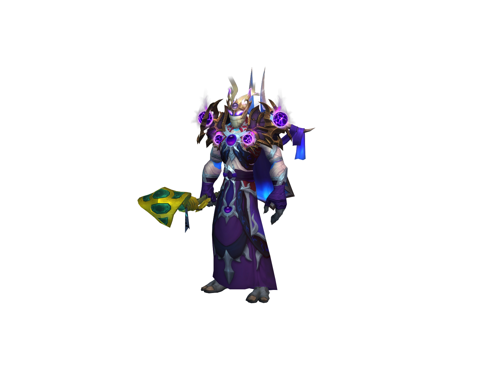 Voodootusk 3D character render