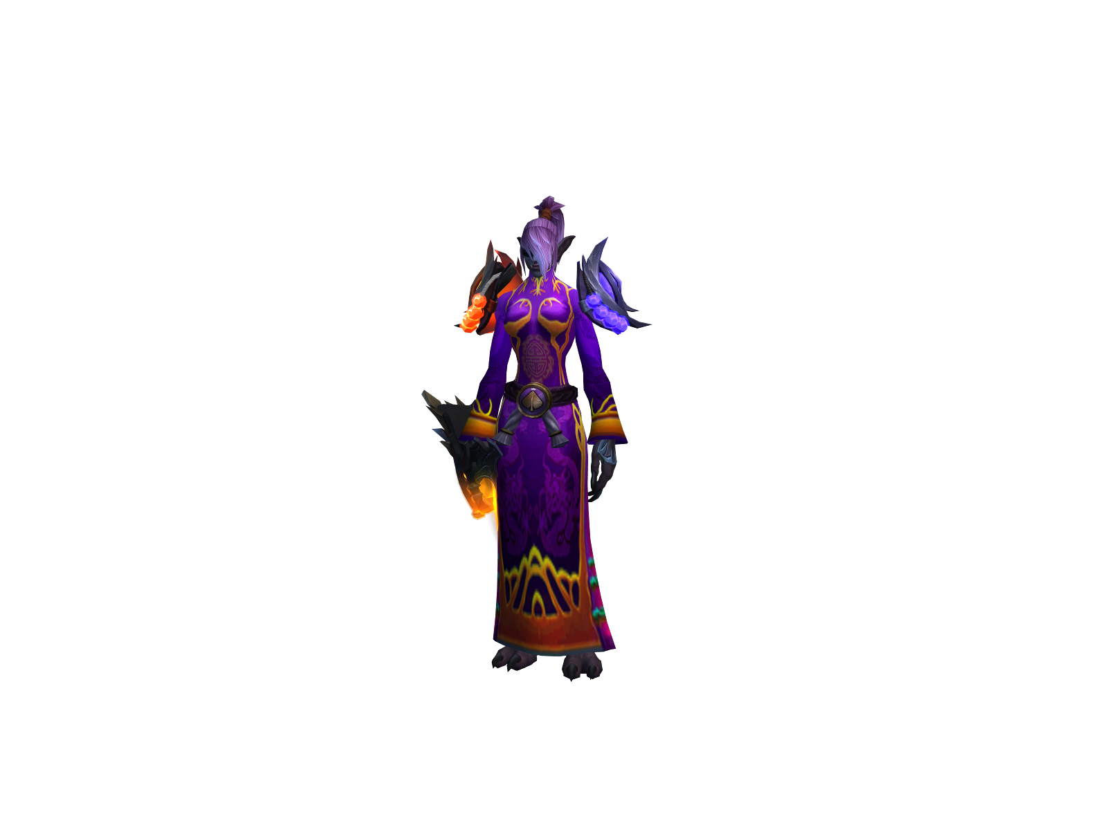 Meia 3D character render