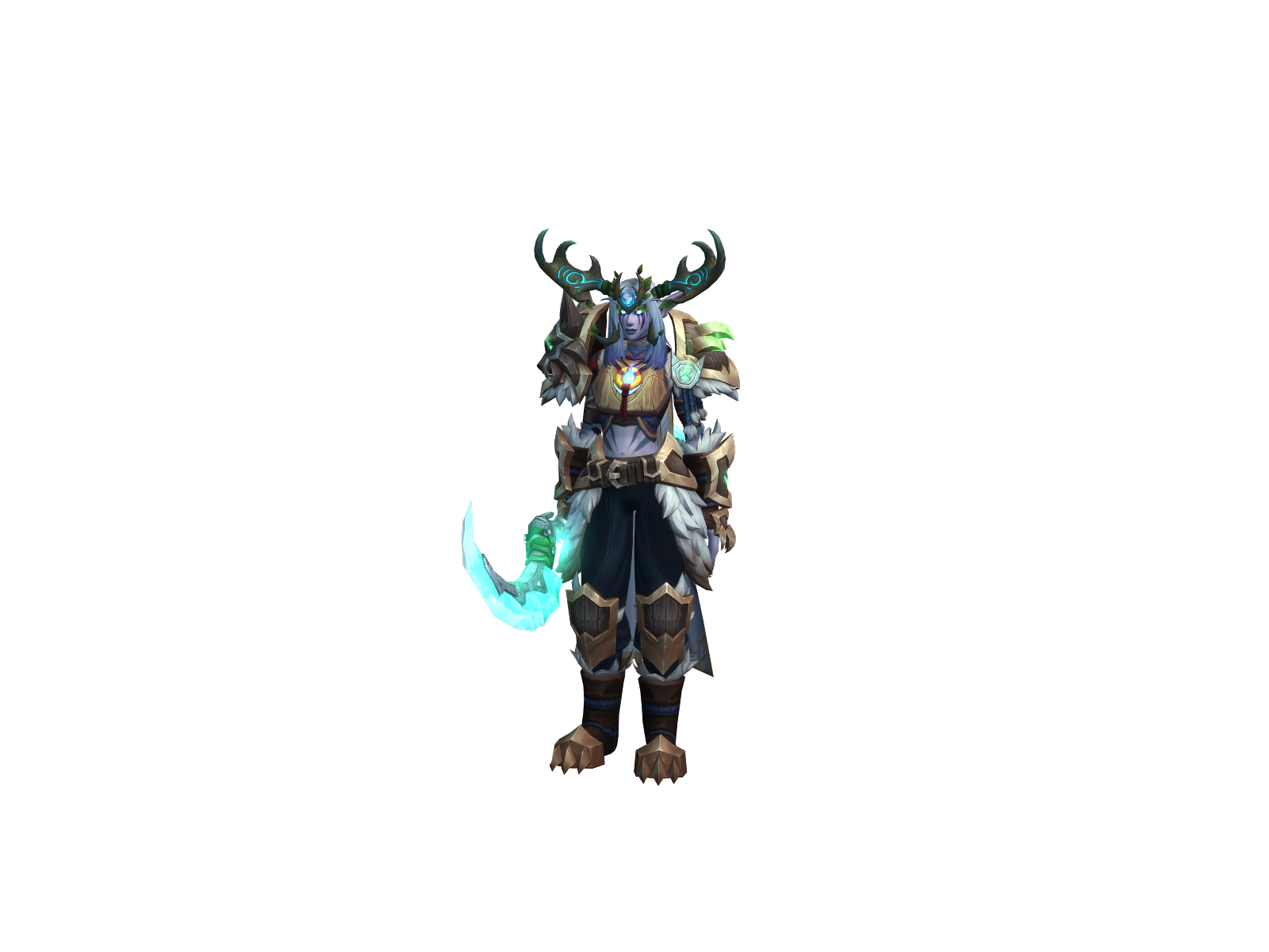 Aljonar 3D character render