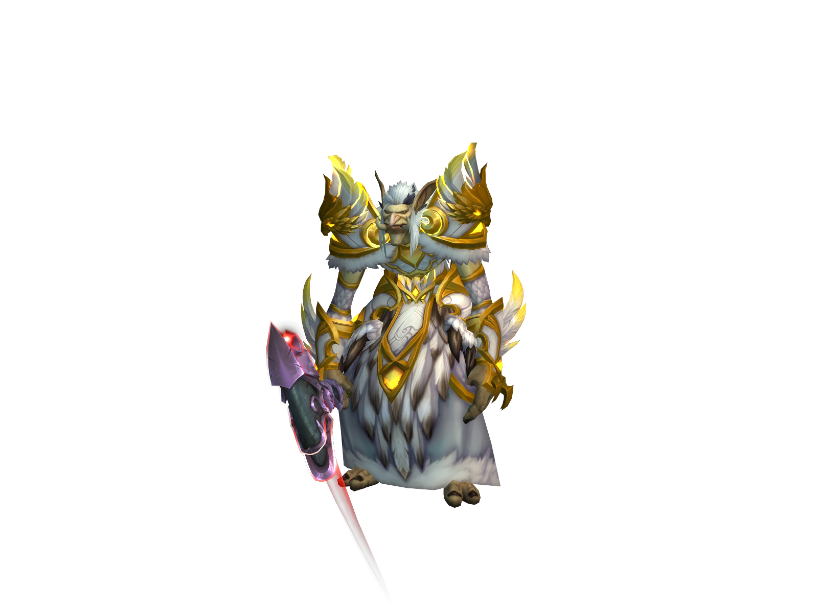 Prèy 3D character render
