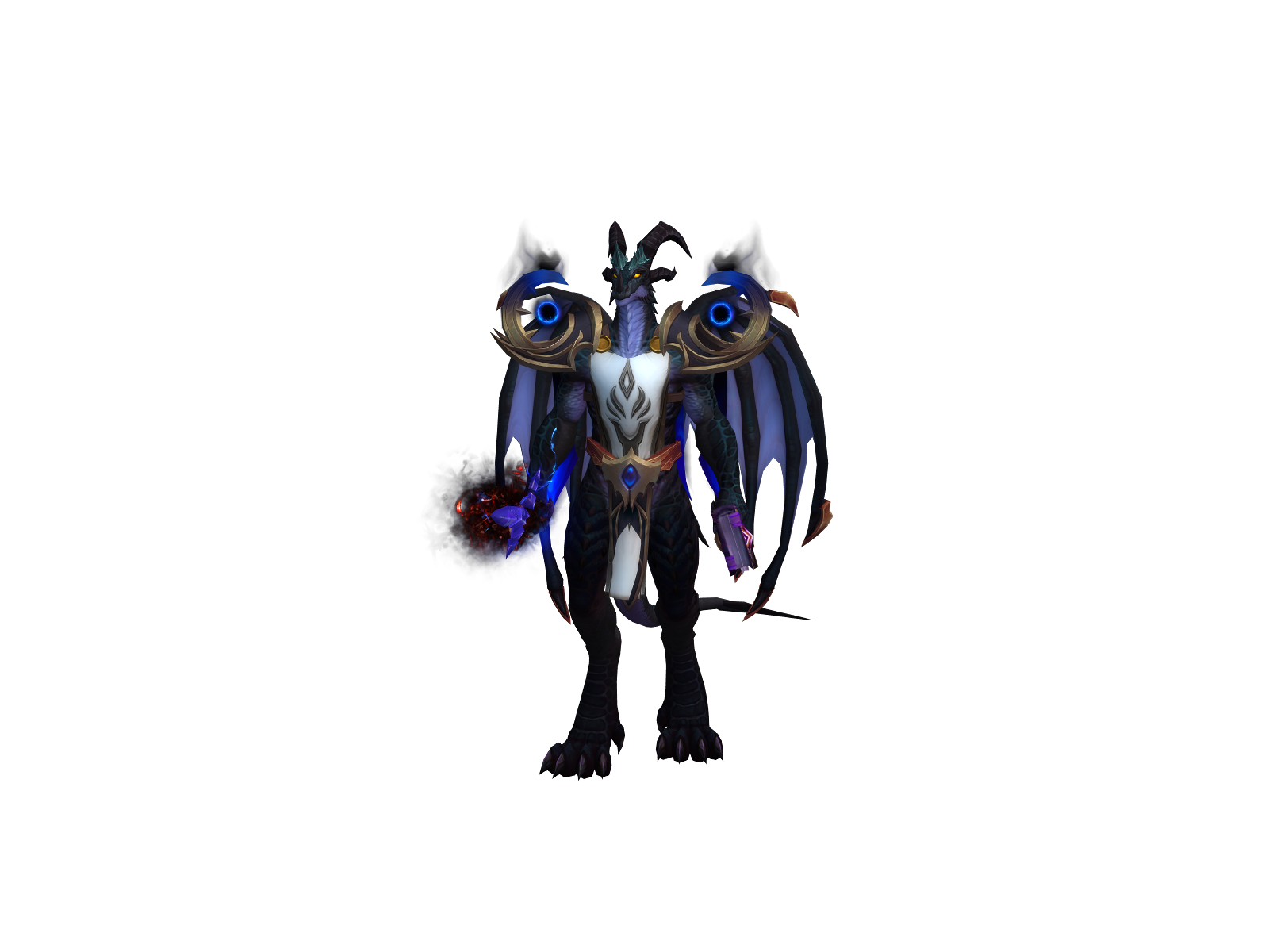 Saurello 3D character render