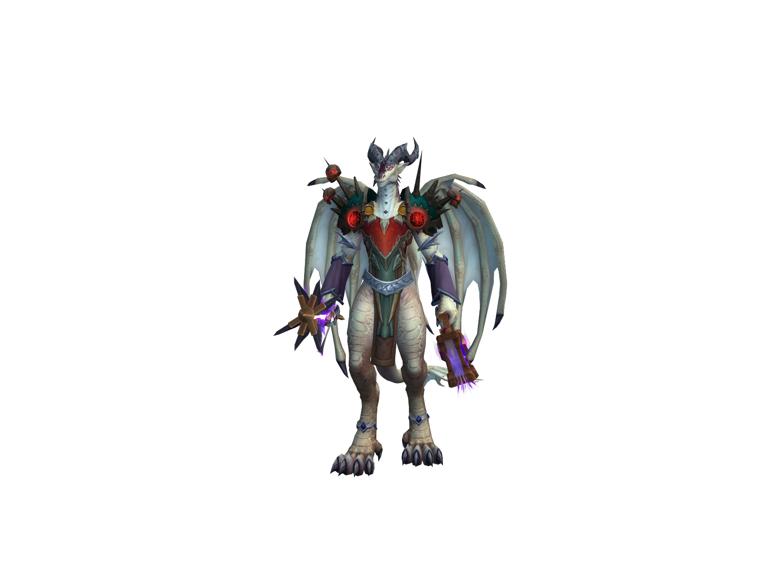 Nâis 3D character render